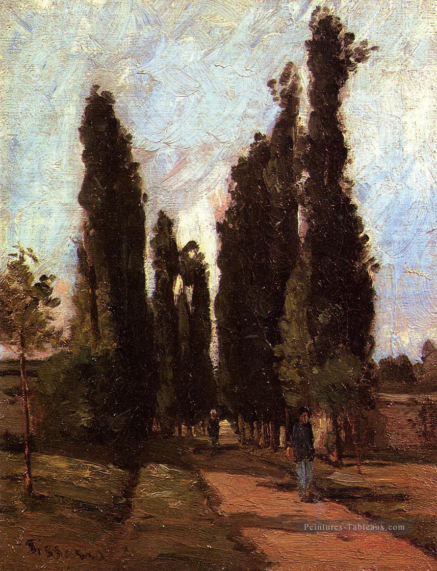 la route Camille Pissarro Peintures à l'huile